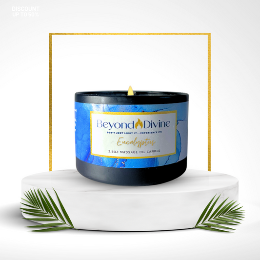 Eucalyptus Massage Oil Candle 3.5oz